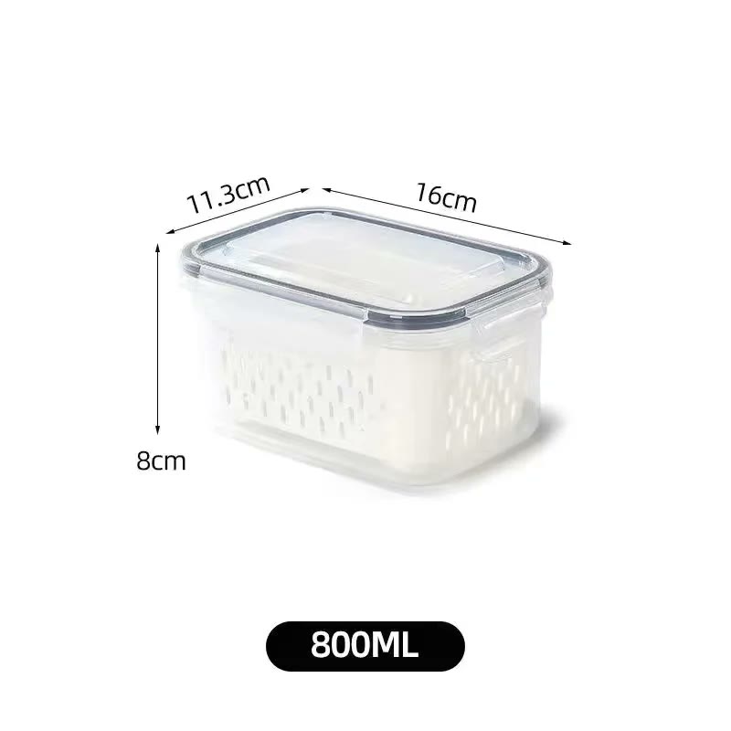 The 800ml size measured at 16 by 11.3 by 8 centimetres